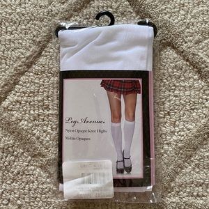 DollsKill Nylon Opaque Knee Highs
